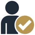 Bewertung Icon Stressmanagement